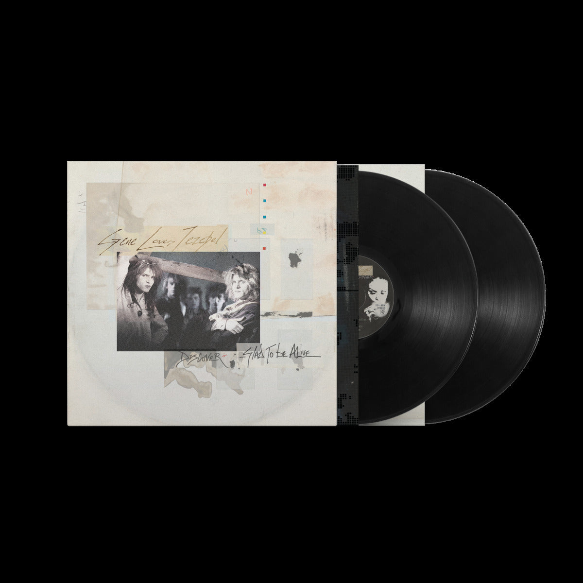 DISCOVER + GLAD TO BE ALIVE - Front Cover