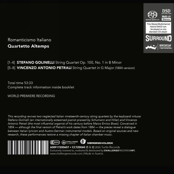 Romanticismo Italiano - Front Cover