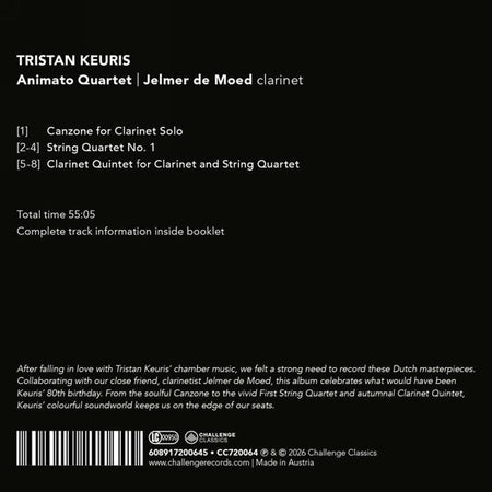 Tristan Keuris - Front Cover