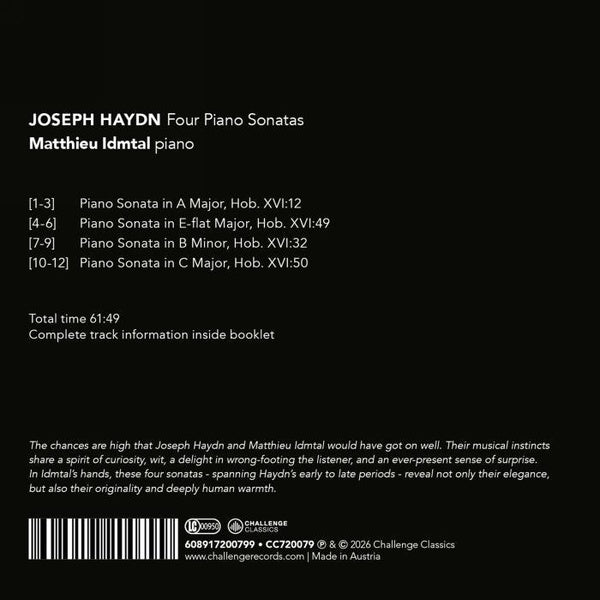 Four Piano Sonatas - Front Cover