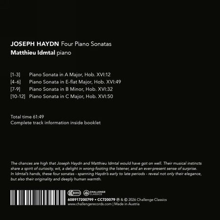 Four Piano Sonatas - Front Cover