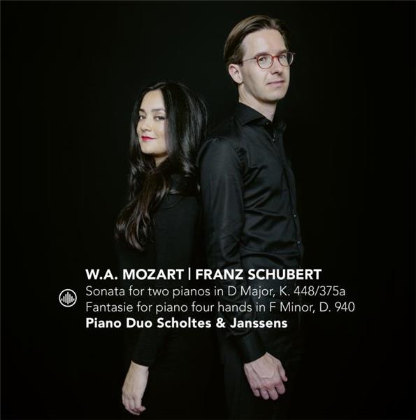 Sonate pour 2 pianos K 448 Fantaisie pour piano à 4 mains - Front Cover