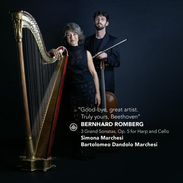 Sonates pour harpe et violoncelle Opus 5 - Front Cover