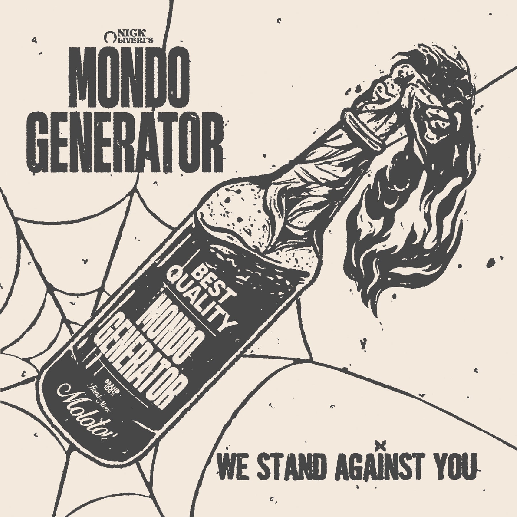 We Stand Against You - Front Cover