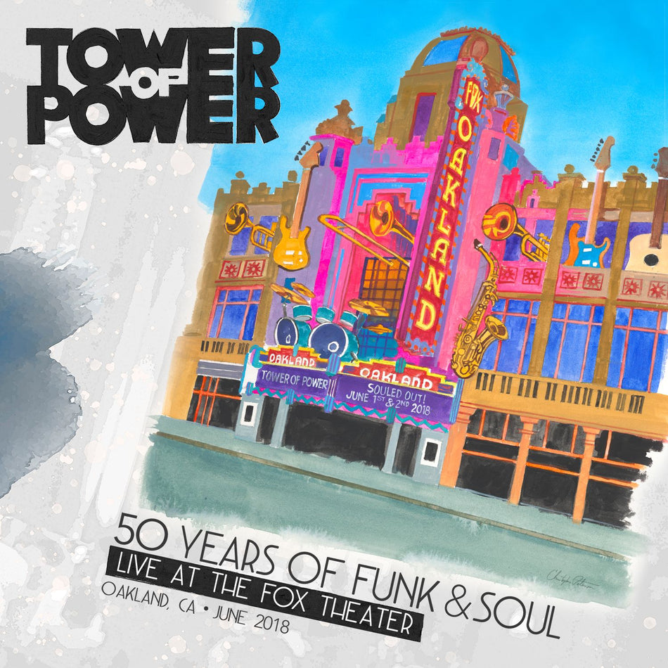 50 Years of Funk & Soul: Live at the Fox Theater – Oakland, CA – June 2018 - Front Cover
