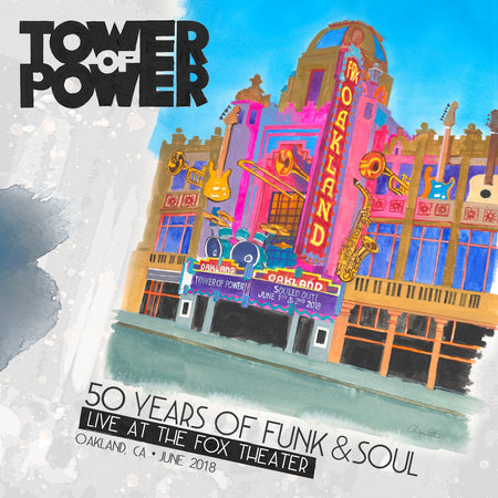 50 Years of Funk & Soul: Live at the Fox Theater – Oakland, CA – June 2018 - Front Cover