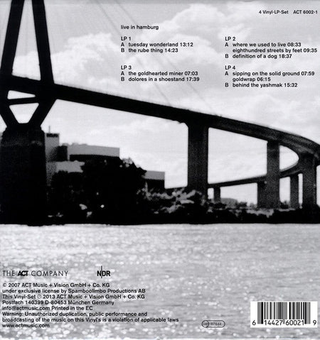 E.S.T. / Live in Hamburg - Front Cover