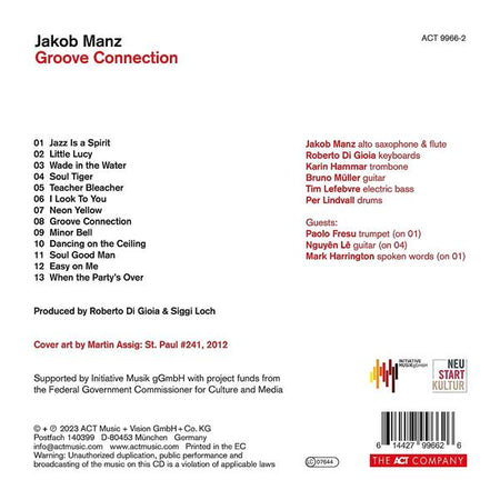Groove Connection - Front Cover