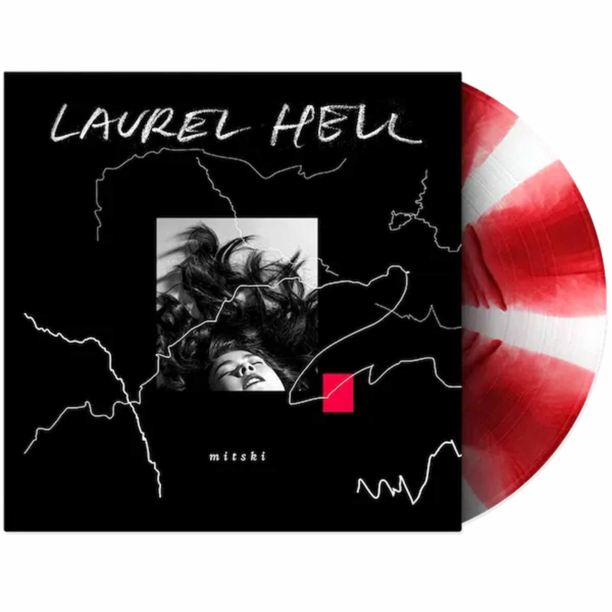 Laurel Hell - Vinyle Rouge & Blanc - Front Cover
