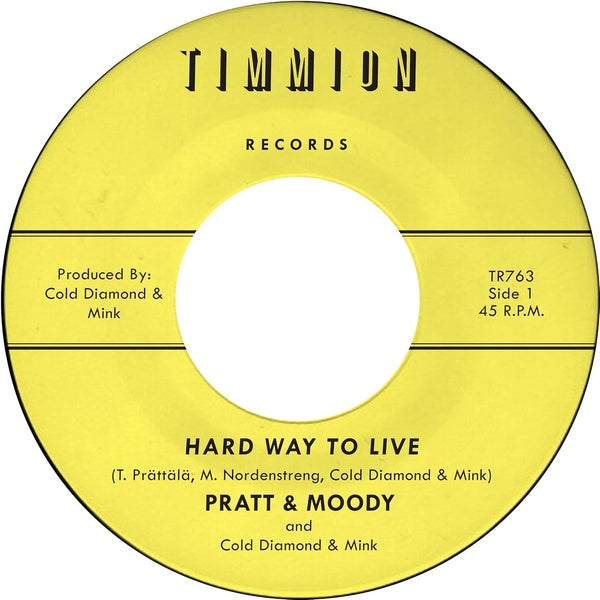 Hard Way To Live + You Bring Me Joy - Front Cover