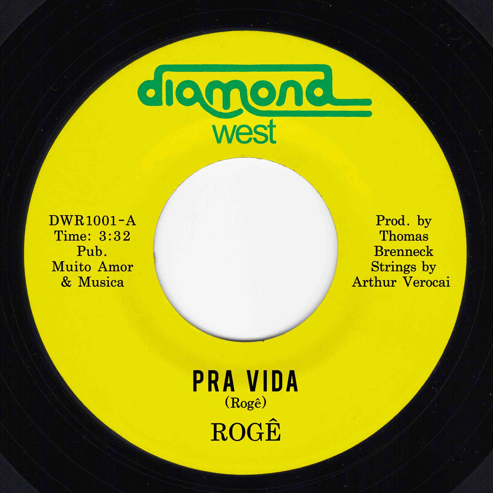 Pra Vida + Existe Uma Voz - Vinyle Couleur Aleatoire - Front Cover