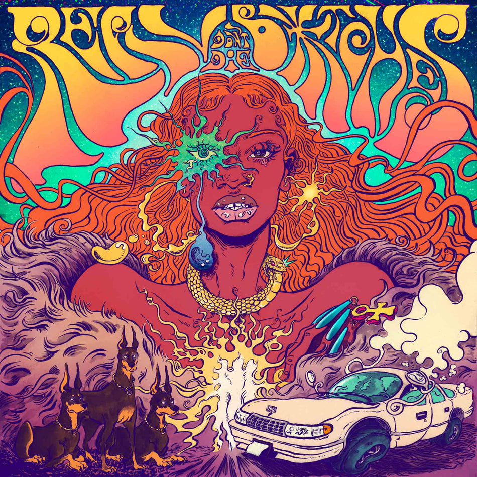 Real B*Tches Don'T Die! - Vinyle Violet Neon - Front Cover