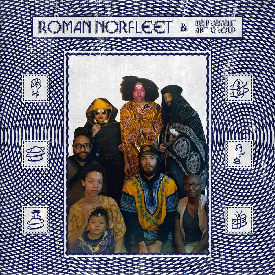 Roman Norfleet And Be Present Art Group - Front Cover