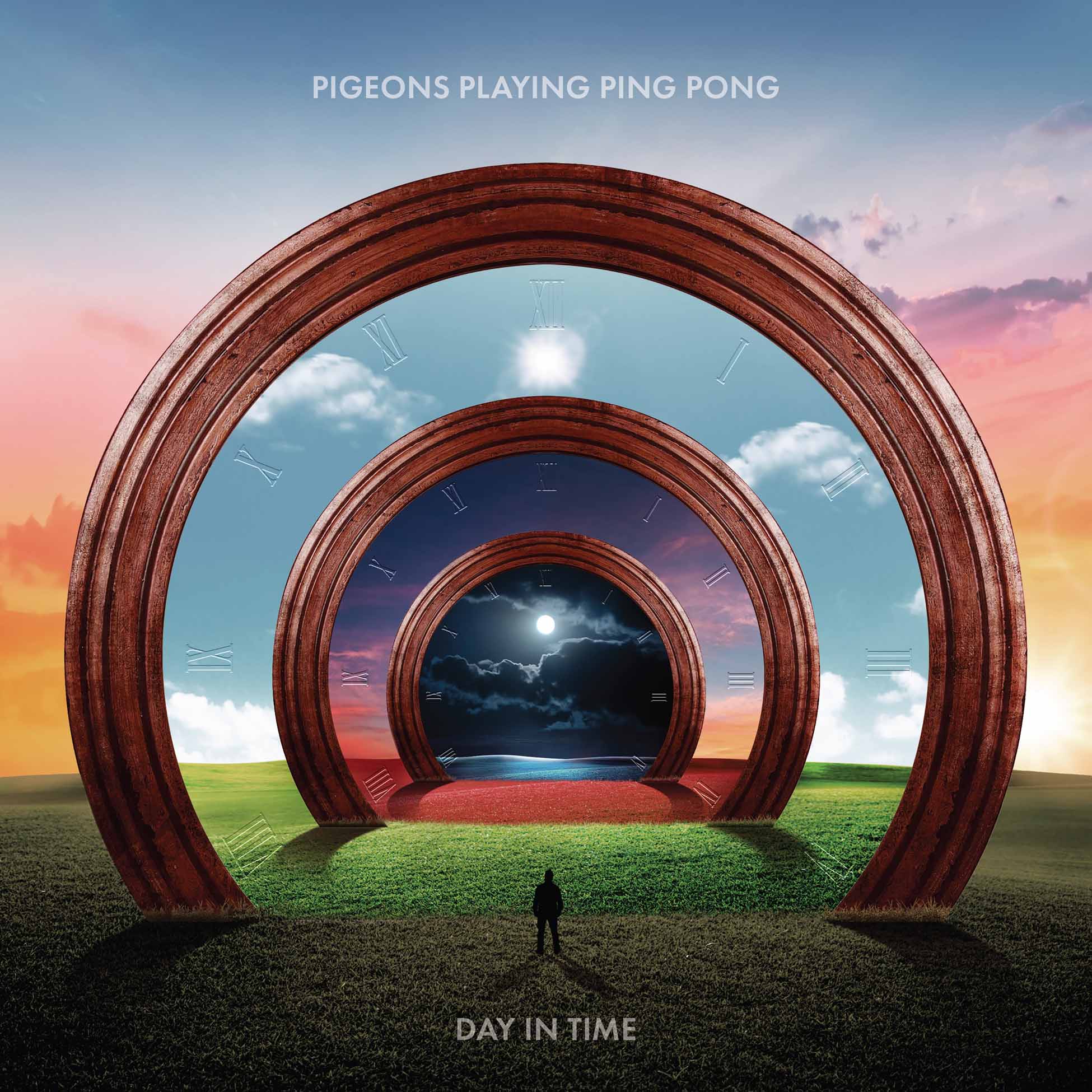Day In Time - Vinyle Galaxie Noir Et Blanc - Front Cover