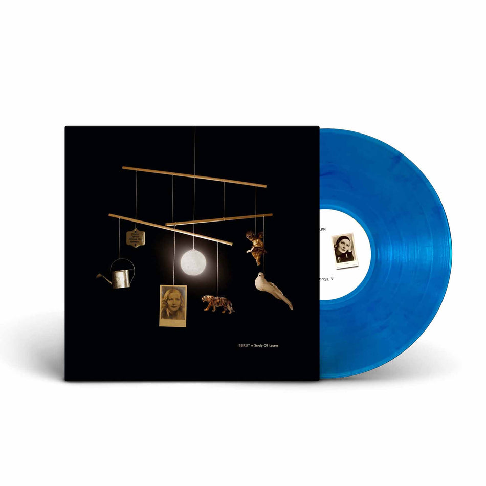 A Study Of Losses - Vinyle Bleu Translucide - Front Cover