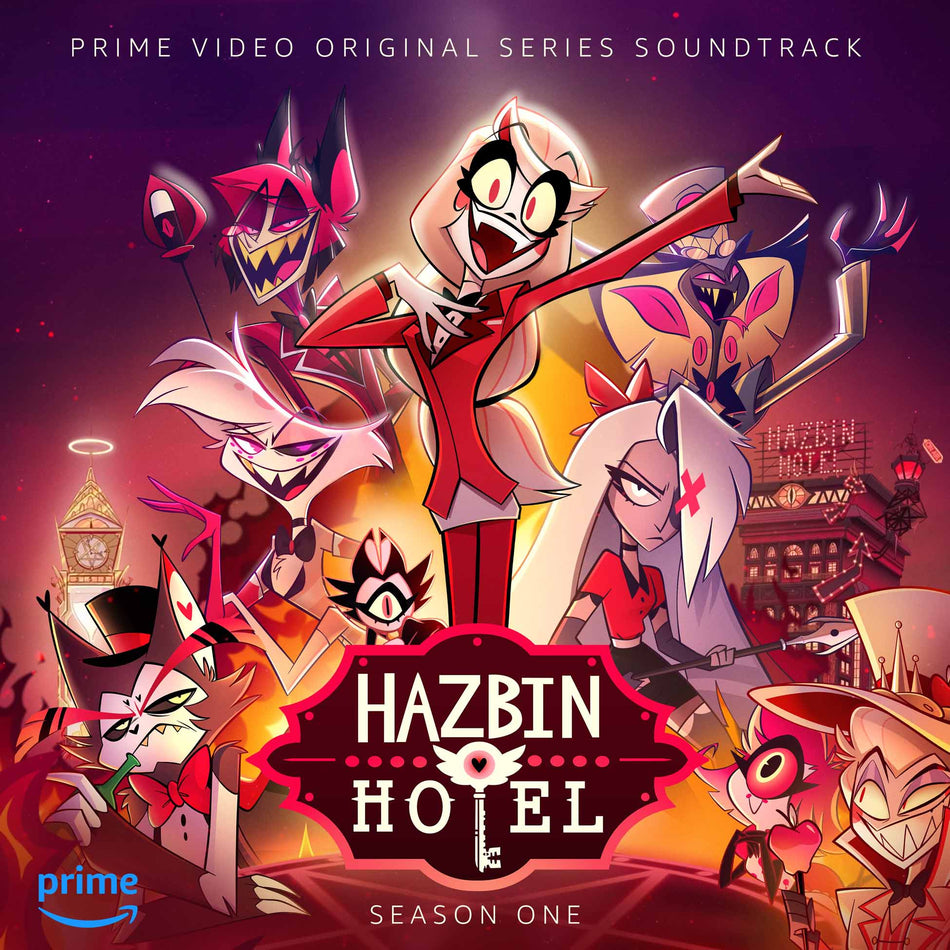Hazbin Hotel Ost - Vinyle Rouge - Front Cover