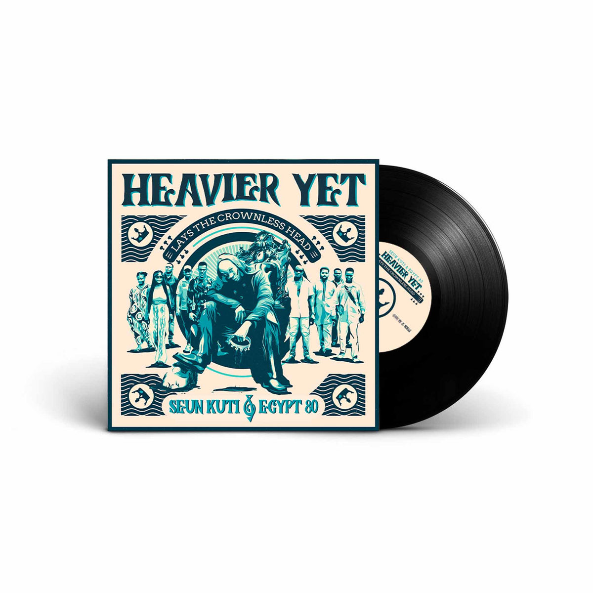 Heavier Yet (Lays The Crownless Head) - Front Cover