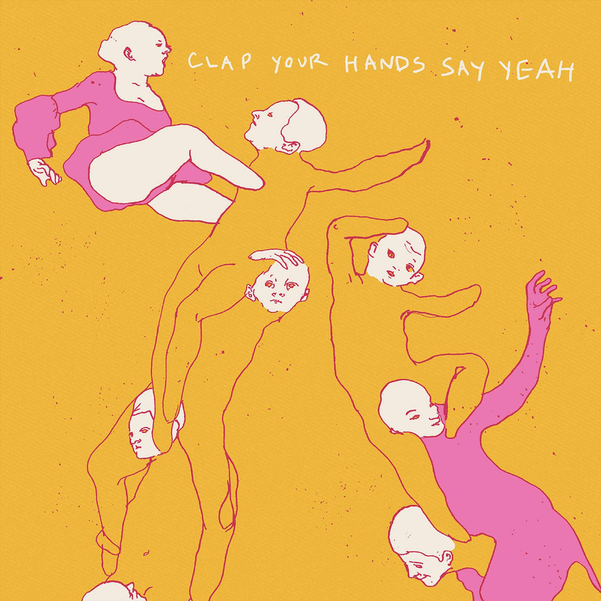 Clap Your Hands Say Yeah (20Th Anniversary Edition) - Vinyle Rose Translucide Splatter Blanc & Jaune - Front Cover