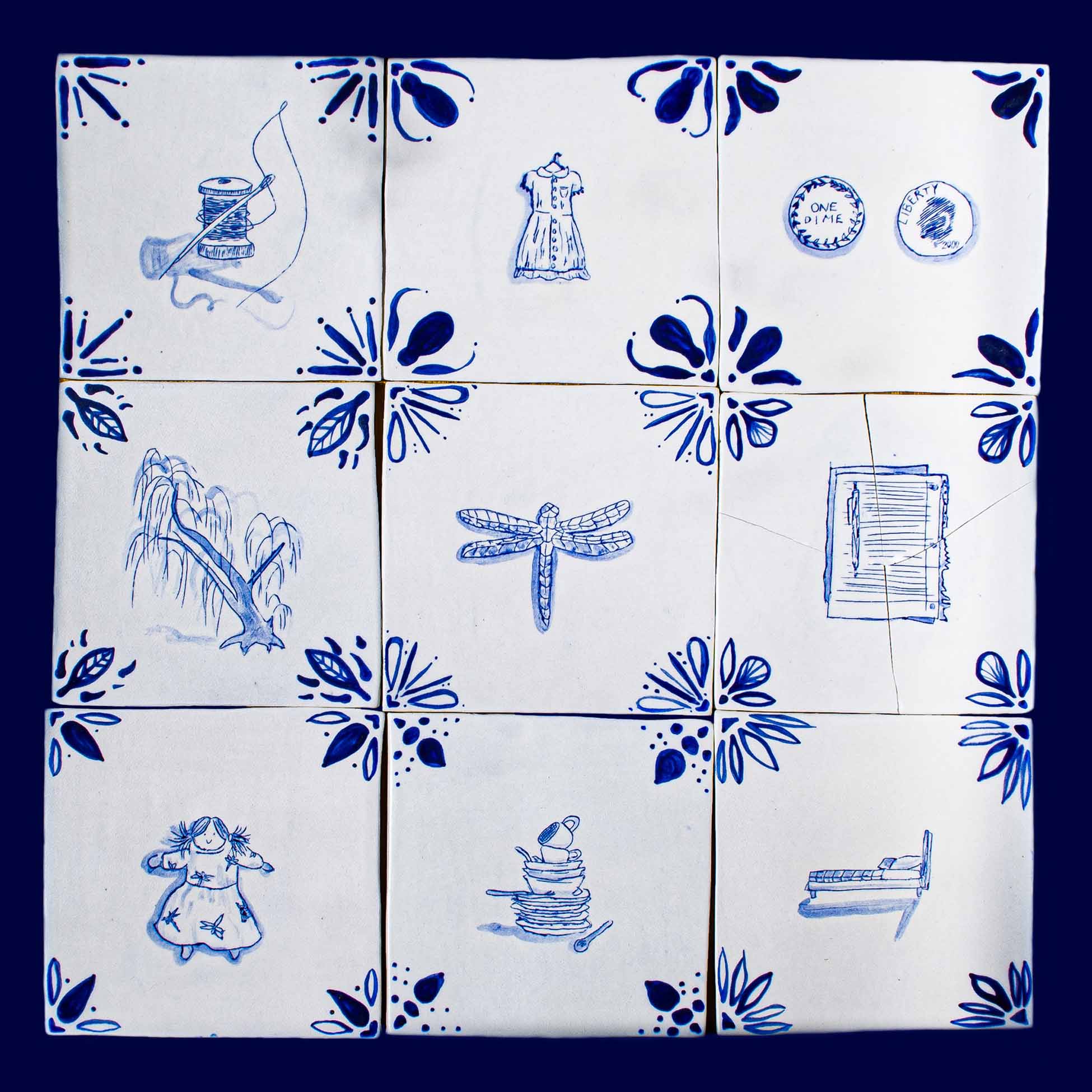 Dragonfly - Vinyle Bleu - Front Cover