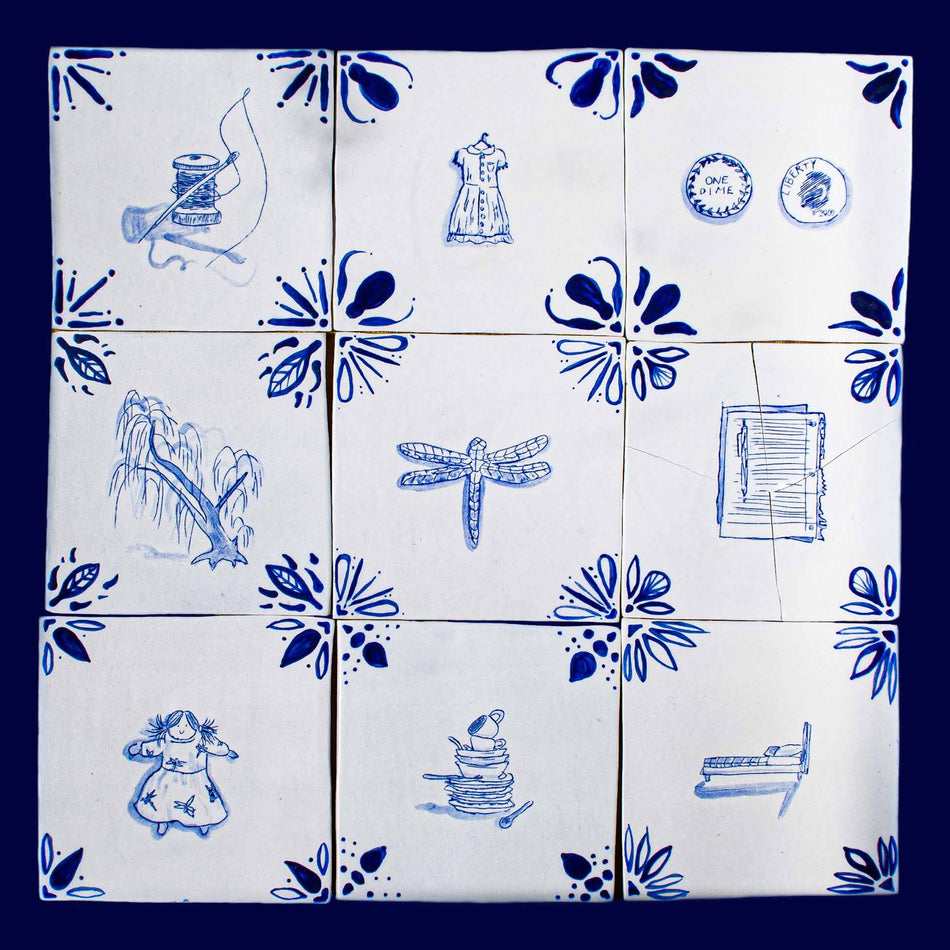 Dragonfly - Vinyle Bleu - Front Cover