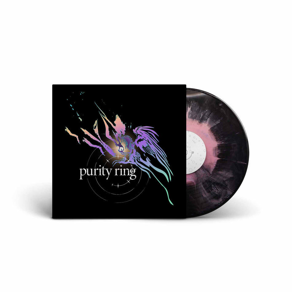 Purity Ring - Vinyle Noir Splash Rose - Front Cover