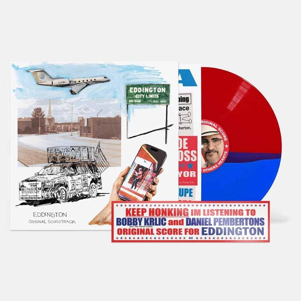 Eddington (Ost) - Vinyle Rouge Et Bleu - Front Cover