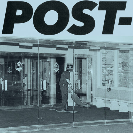 Post/Clear With Black, White & Blue Splatter Vinyl - Front Cover