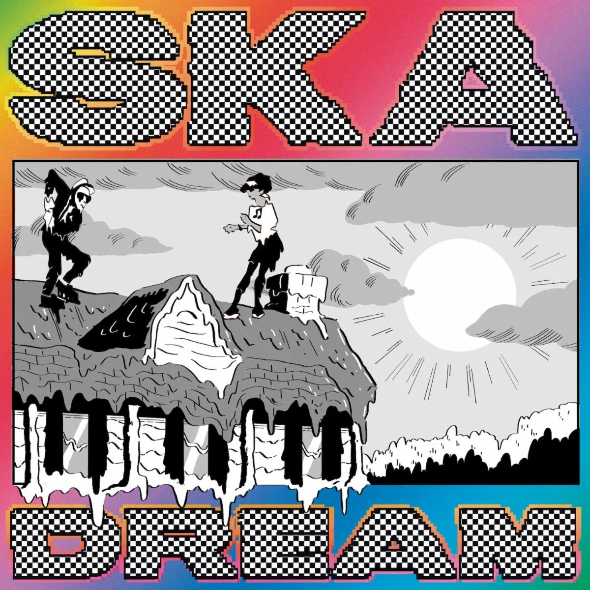 Ska Dream/Clear With Black, White & Yellow Splatter Vinyl - Front Cover