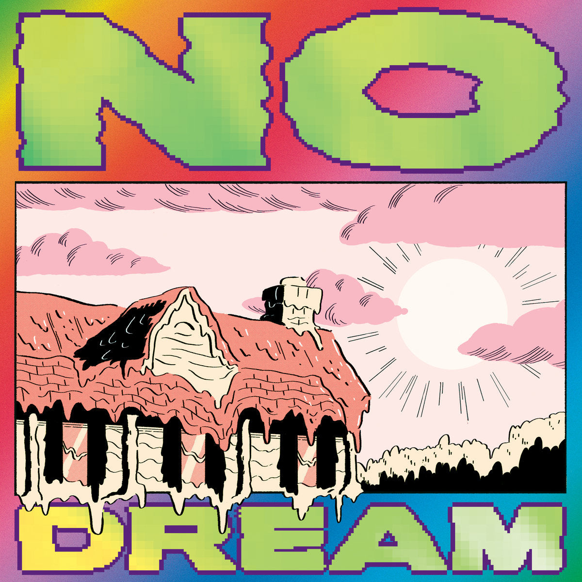 No Dream/Clear With Black, White & Green Splatter Vinyl - Front Cover