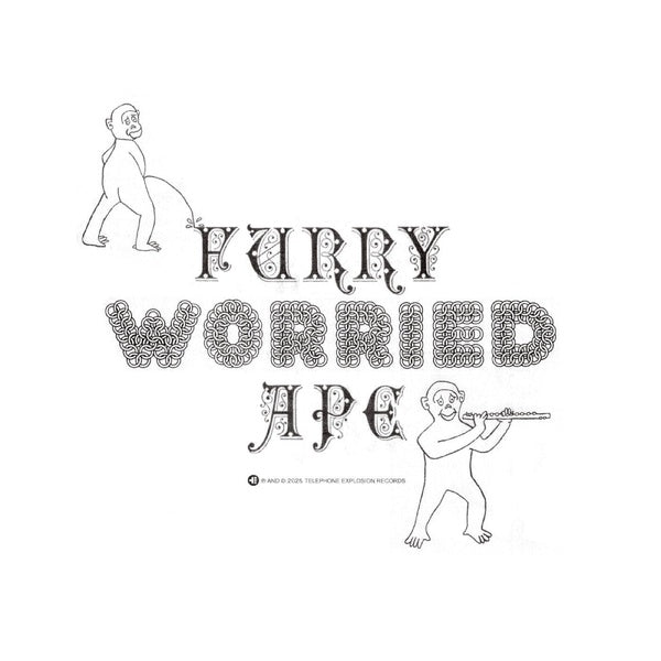 Furry Worried Ape - Front Cover