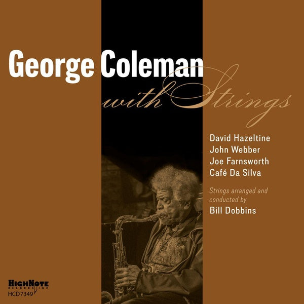 George Coleman With Strings - Front Cover