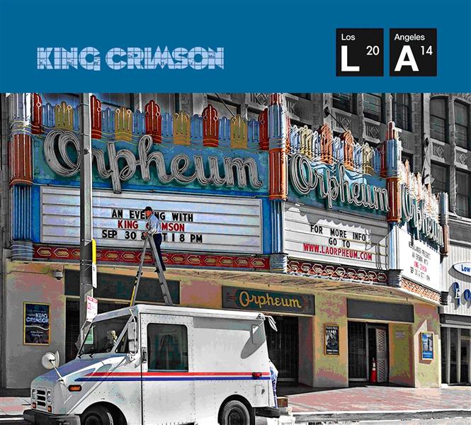 King Crimson : Live at the Orpheum - 2 CD - Front Cover