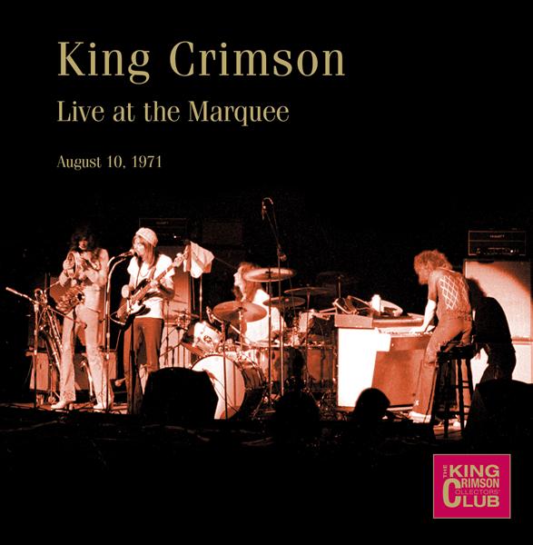 Live at The Marquee, 1971 - Front Cover
