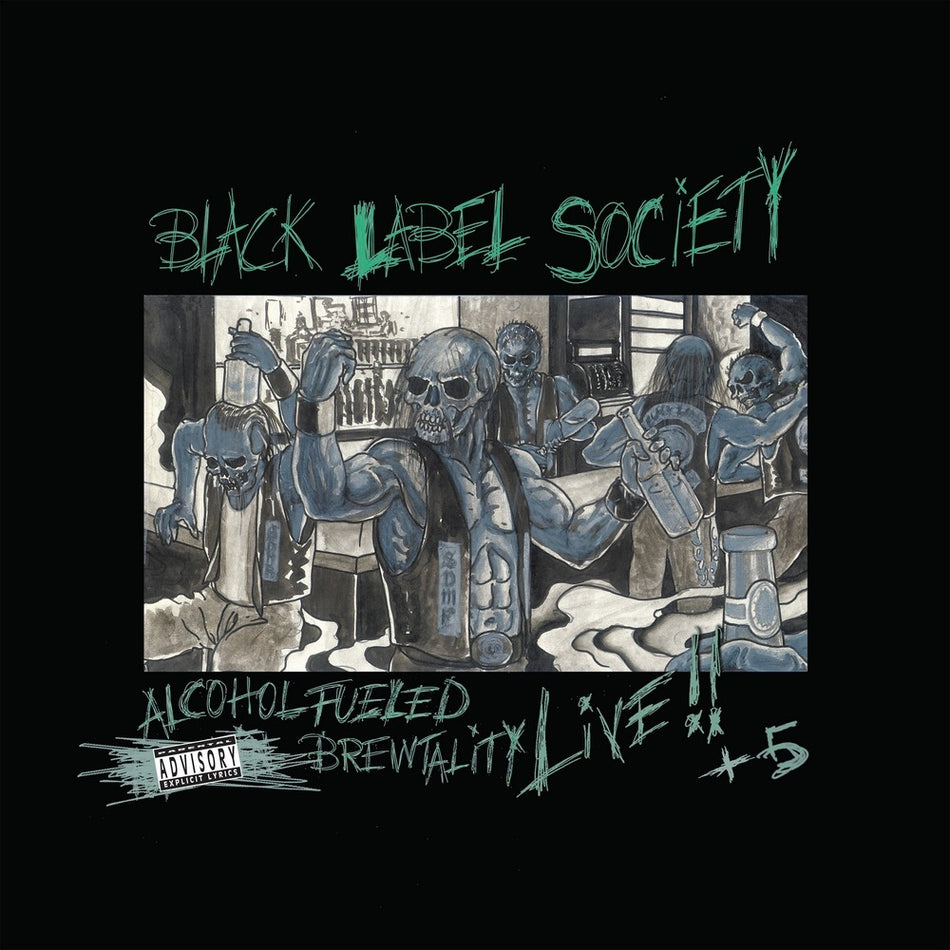 Alchohol Fueled Brewtality Live - Front Cover