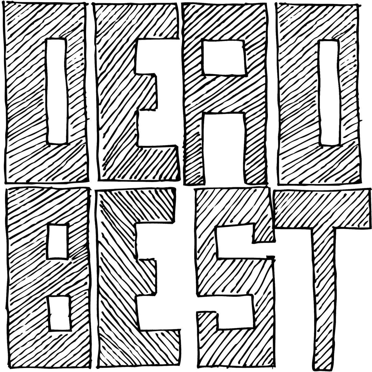 DEAD BEST/VINYLE JAUNE - Front Cover