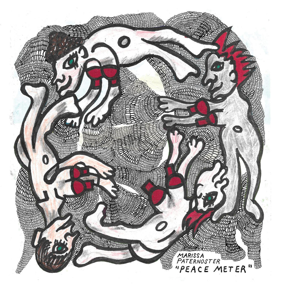 PEACE METER/VINYLE COULEUR RUBIS - Front Cover