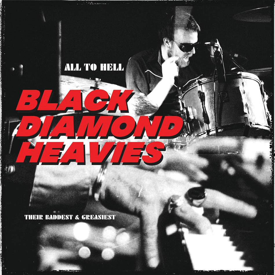 ALL TO HELL/THEIR BADDEST AND GREASIEST/VINYLE ORANGE TRANSPARENT - Front Cover