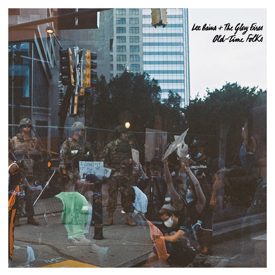 OLD TIME FOLKS/AVEC THE GLORY FIRES - Front Cover