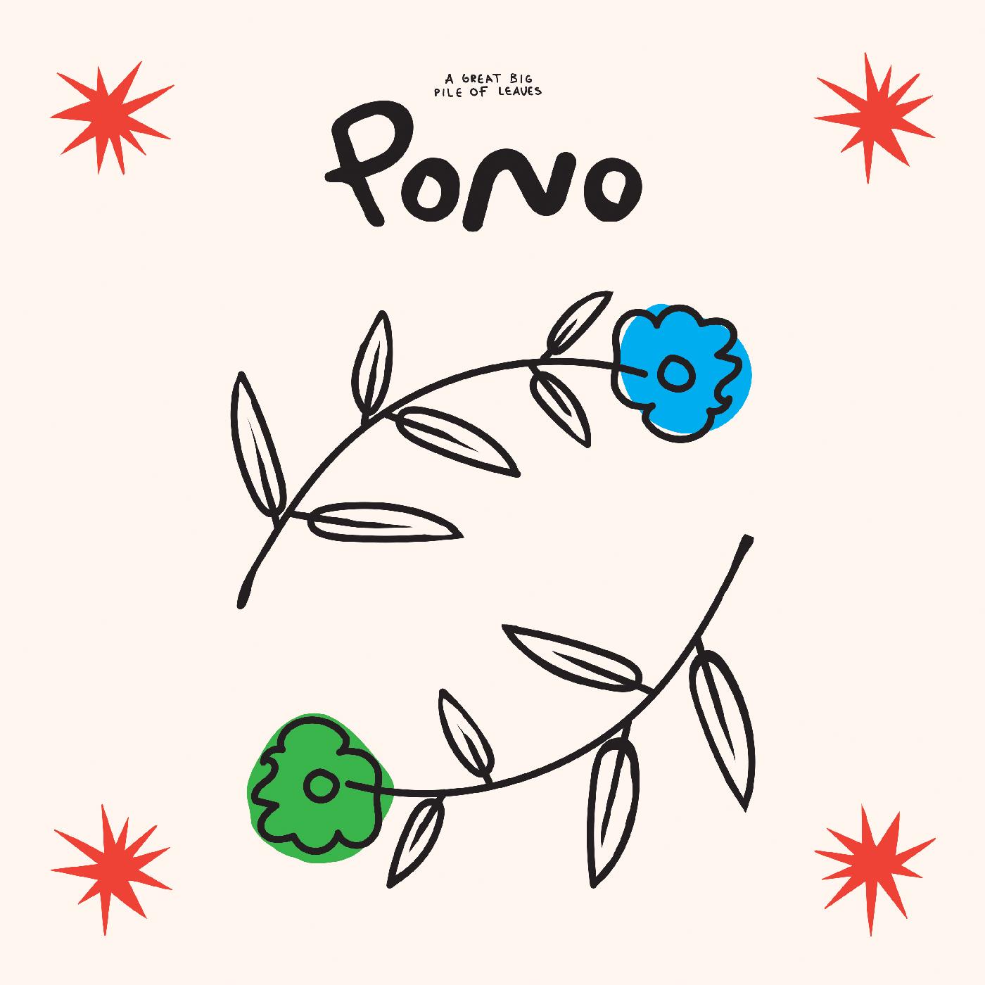 PONO/VINYLE BLEU ET BLANC FUMEE - Front Cover