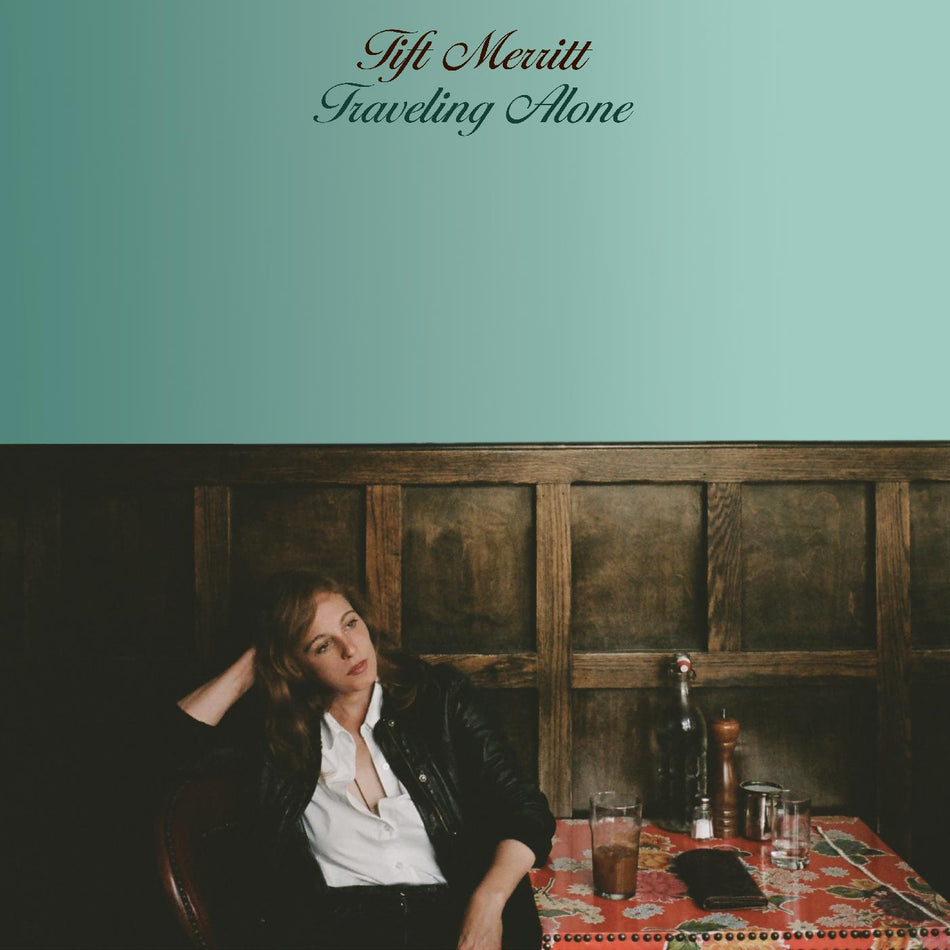 TRAVELING ALONE/VINYLE COULEUR SAUGE NUAGEUSE/EDITION ANNIVERSAIRE - Front Cover