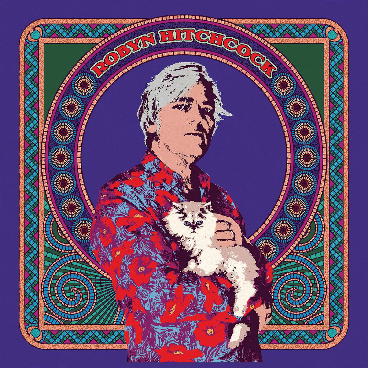 ROBYN HITCHCOCK/VINYLE VERT NEON - Front Cover