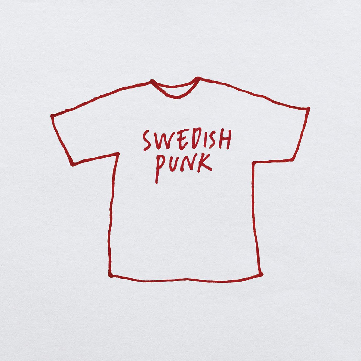 SWEDISH PUNK/VINYLE ROUGE - Front Cover