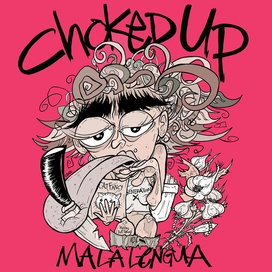 MALA LENGUA/VINYLE ROSE - Front Cover