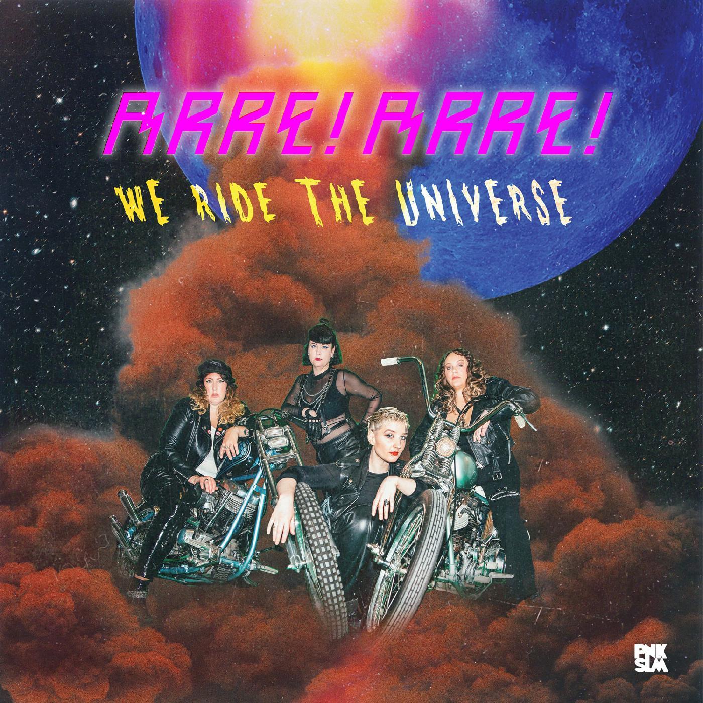 WE RIDE THE UNIVERSE - Front Cover