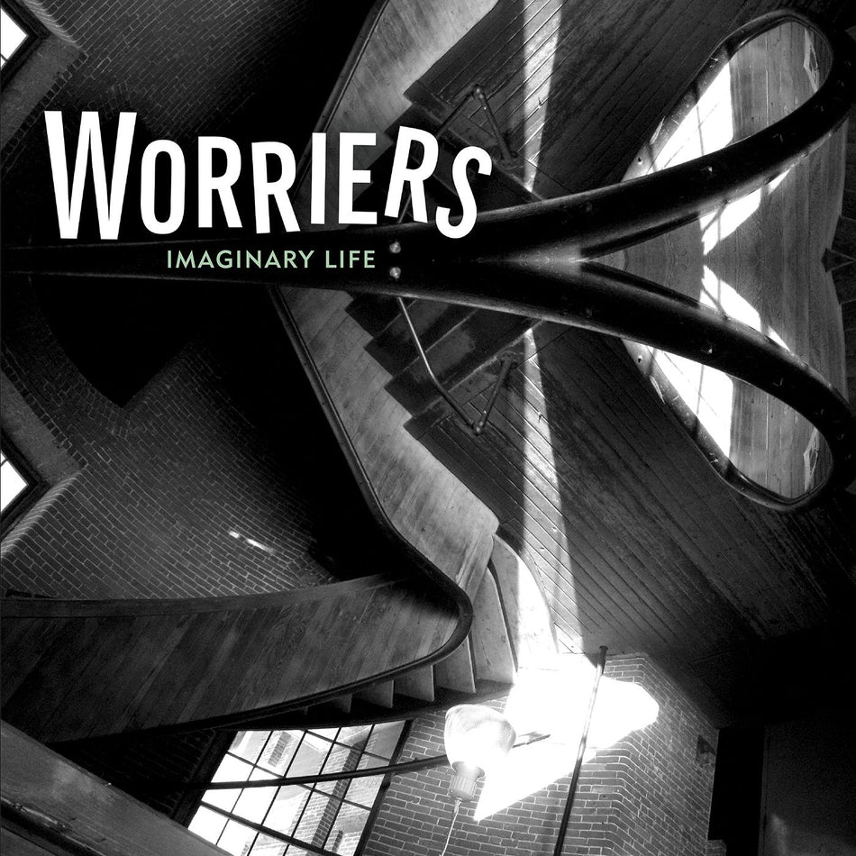 IMAGINARY LIFE/VINYLE TRANSPARENT AVEC ECLABOUSSURES NOIRES ET BLANCHES - Front Cover