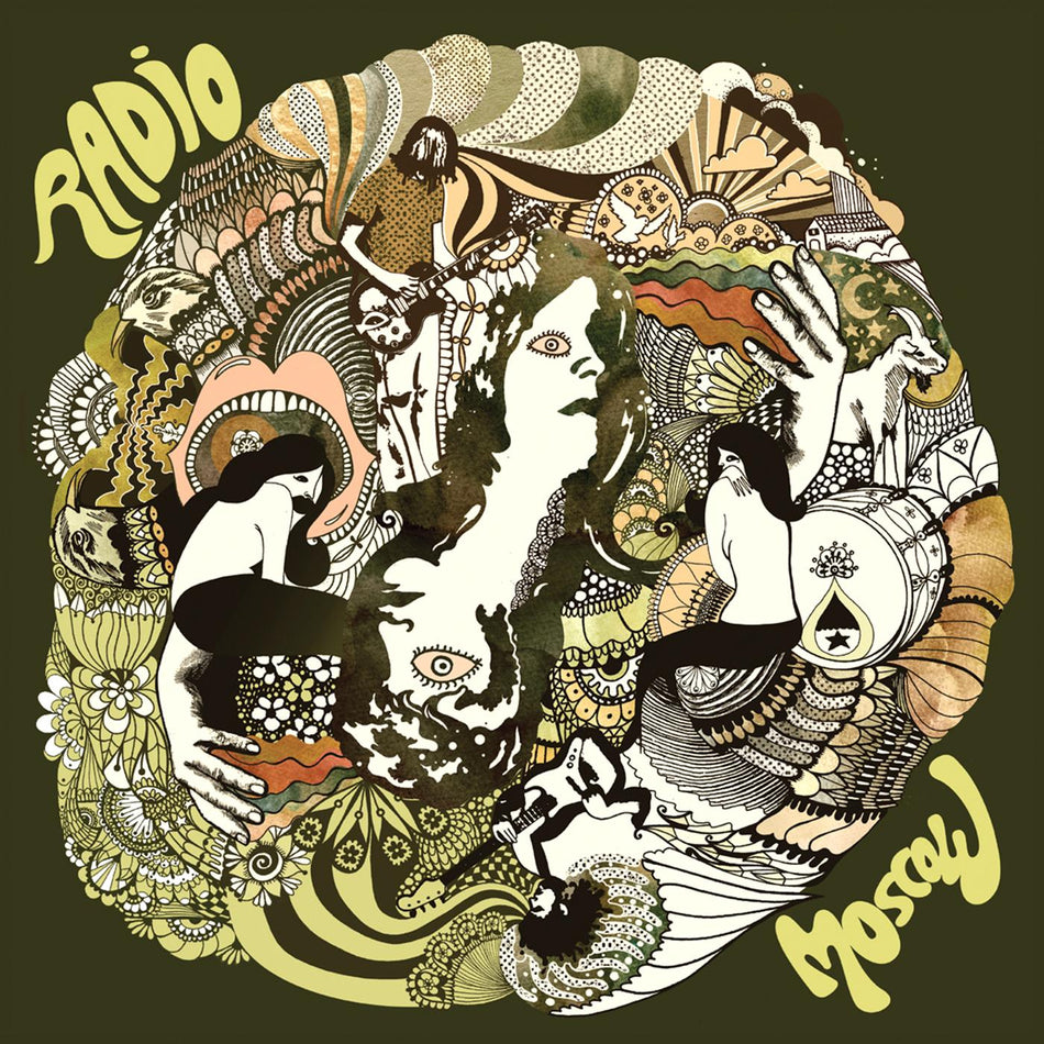 RADIO MOSCOW/VINYLE BLEU TRANSPARENT - Front Cover