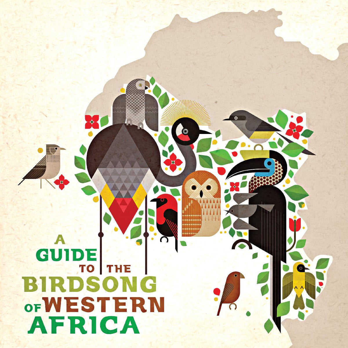 A GUIDE TO THE BIRDSONG OF WESTERN AFRICA/VINYLE VERT - Front Cover