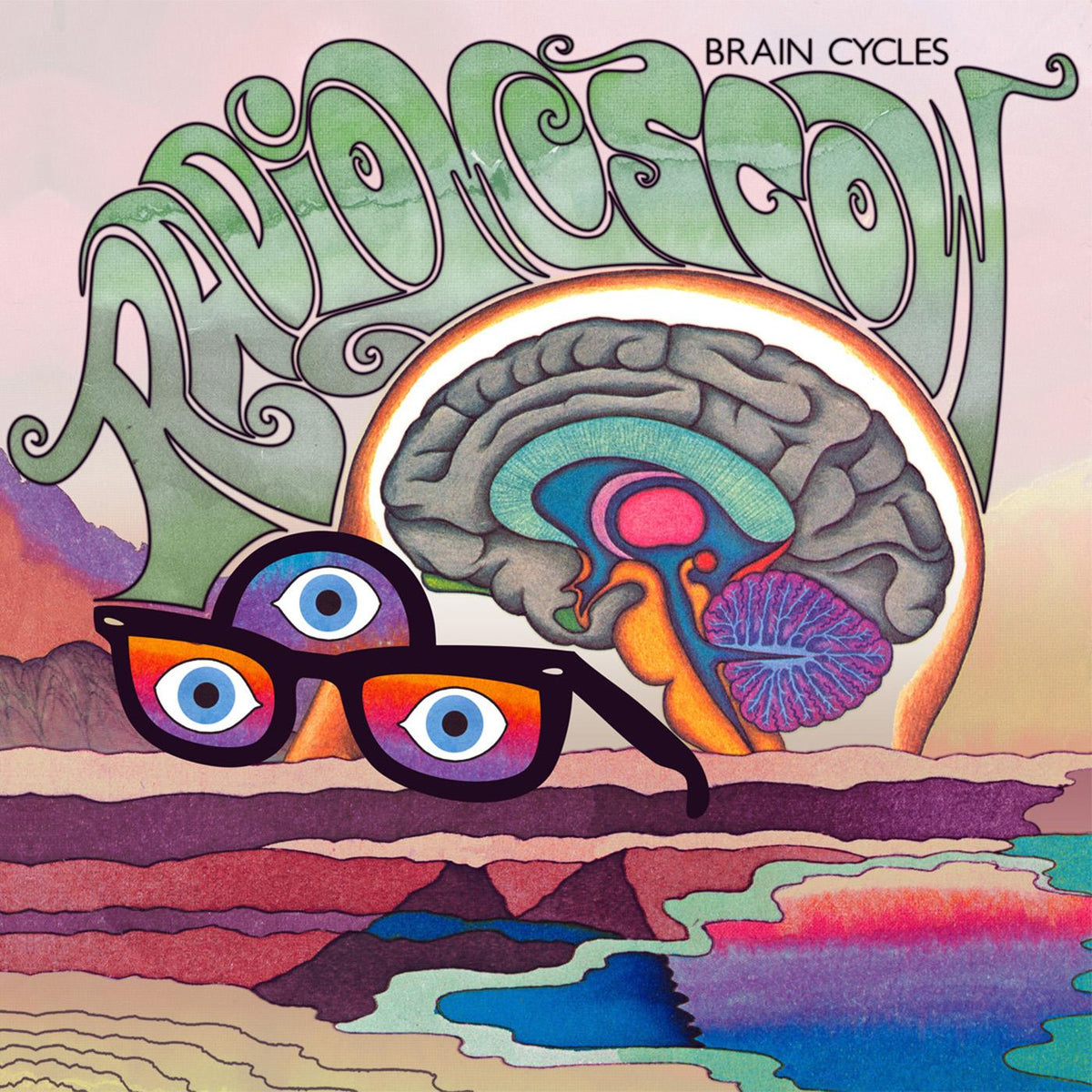 BRAIN CYCLES/VINYLE ORANGE TRANSPARENT - Front Cover