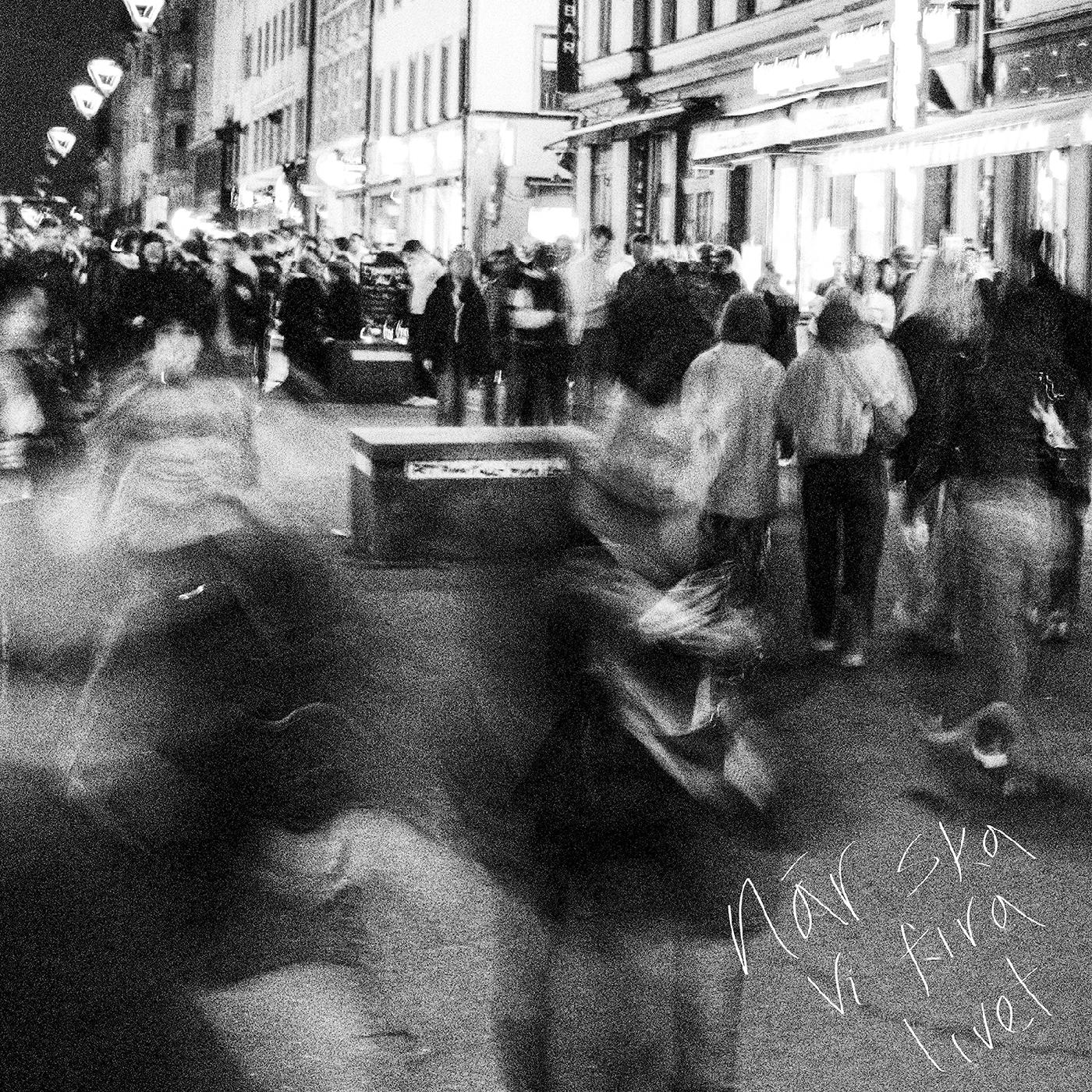 NAR SKA VI FIRA LIVET/VINYLE NOIR TRANSPARENT MARBRE - Front Cover