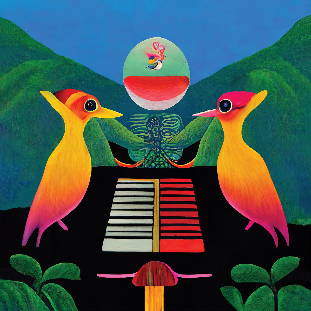 ANTES DE EXISTIR O MUNDO/VINYLE BLEU AUDIOPHILE 180GR - Front Cover